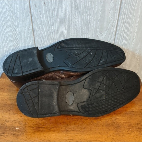 Sandro Limited Leather Driving Loafers Made In Brazil SZ 12D EUC 17029LV - Picture 6 of 7